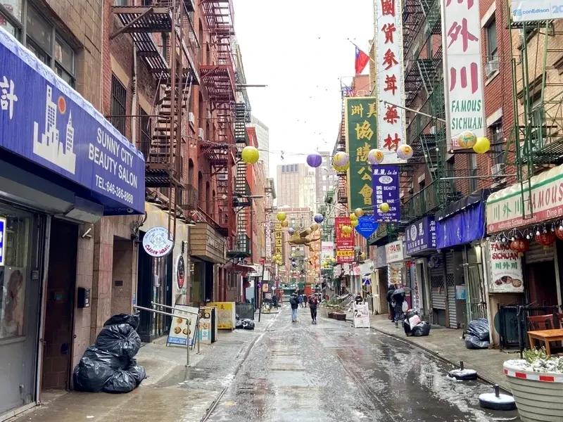 纽约华埠。