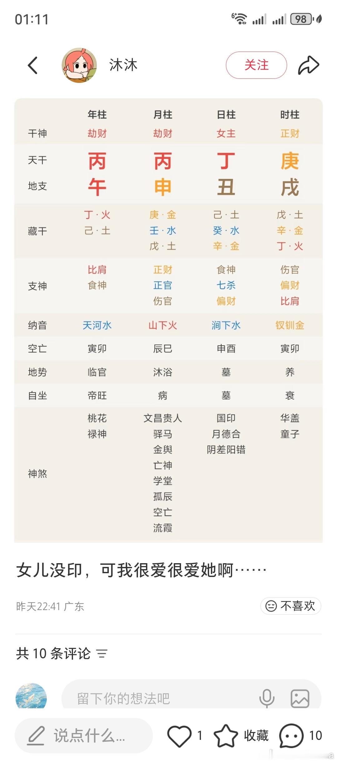 小红书上有网友问这样子的问题，没有印星但作为母亲很爱小宝宝。这个问题其实不是问题