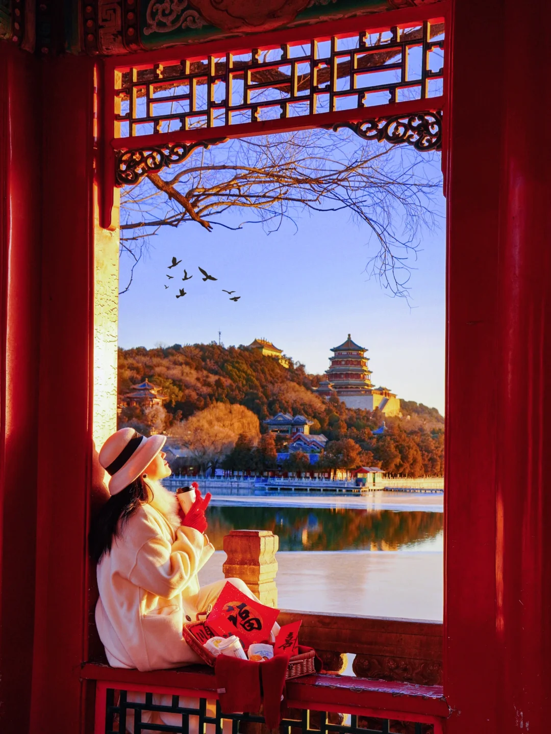 人生建议：在颐和园看场绝美日出🌅附路线‼️