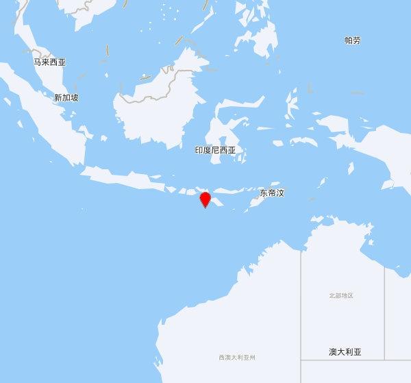 【欧洲地中海地震中心】发布，2026-07-03 02:34:41 在 南松巴哇