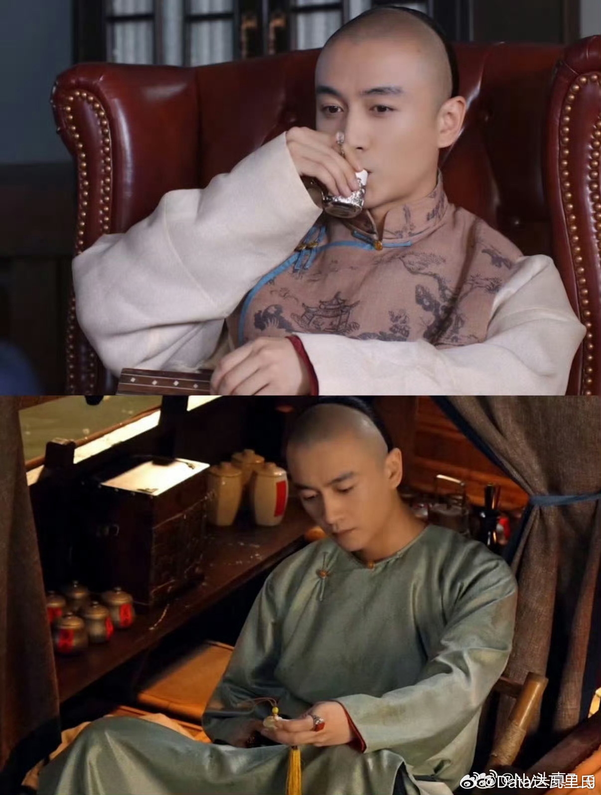 清宫戏才是内娱男演员最好的质检不针对这剧，但这词条实在恶心。哪个帅哥整个满清的妆