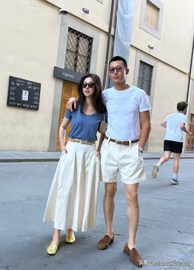 朱珠的老公王昀佳好帅气啊，是那种很高级的帅，有点像超模的感觉，气质不输胡兵。朱珠