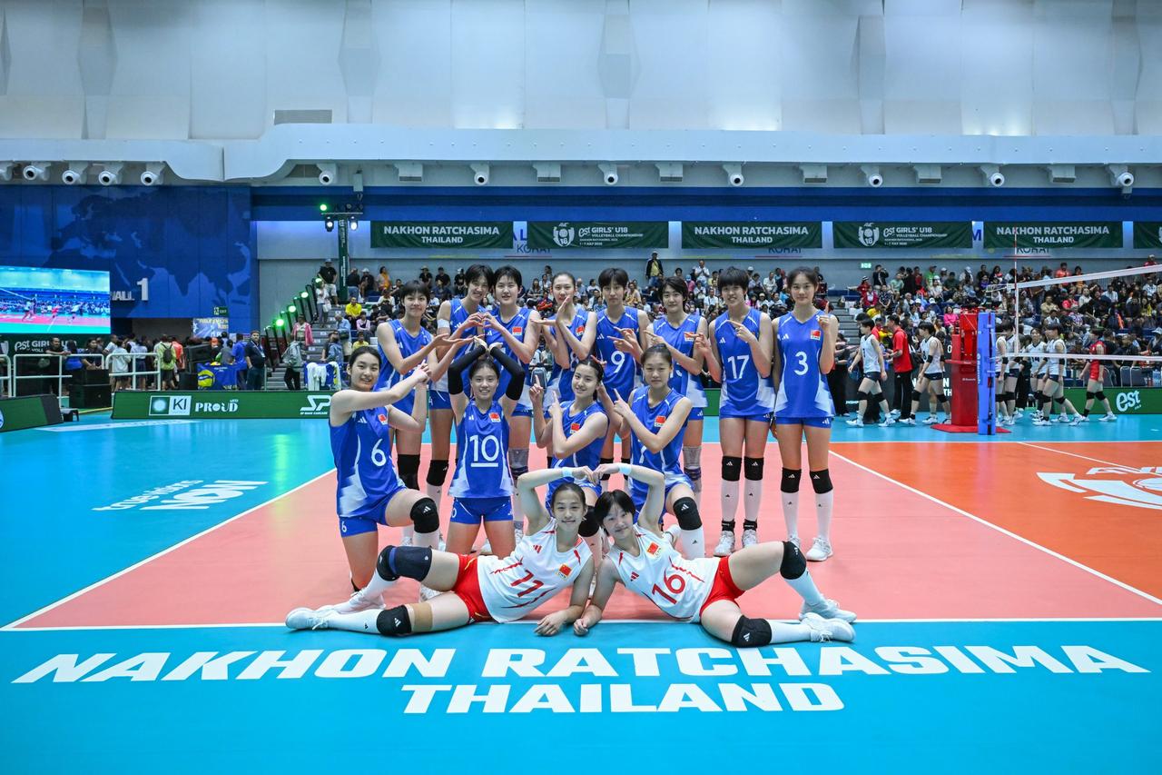 女排U18轻取日本，中国小花晋级决赛

2026女排U18亚锦赛半决赛，中国队3