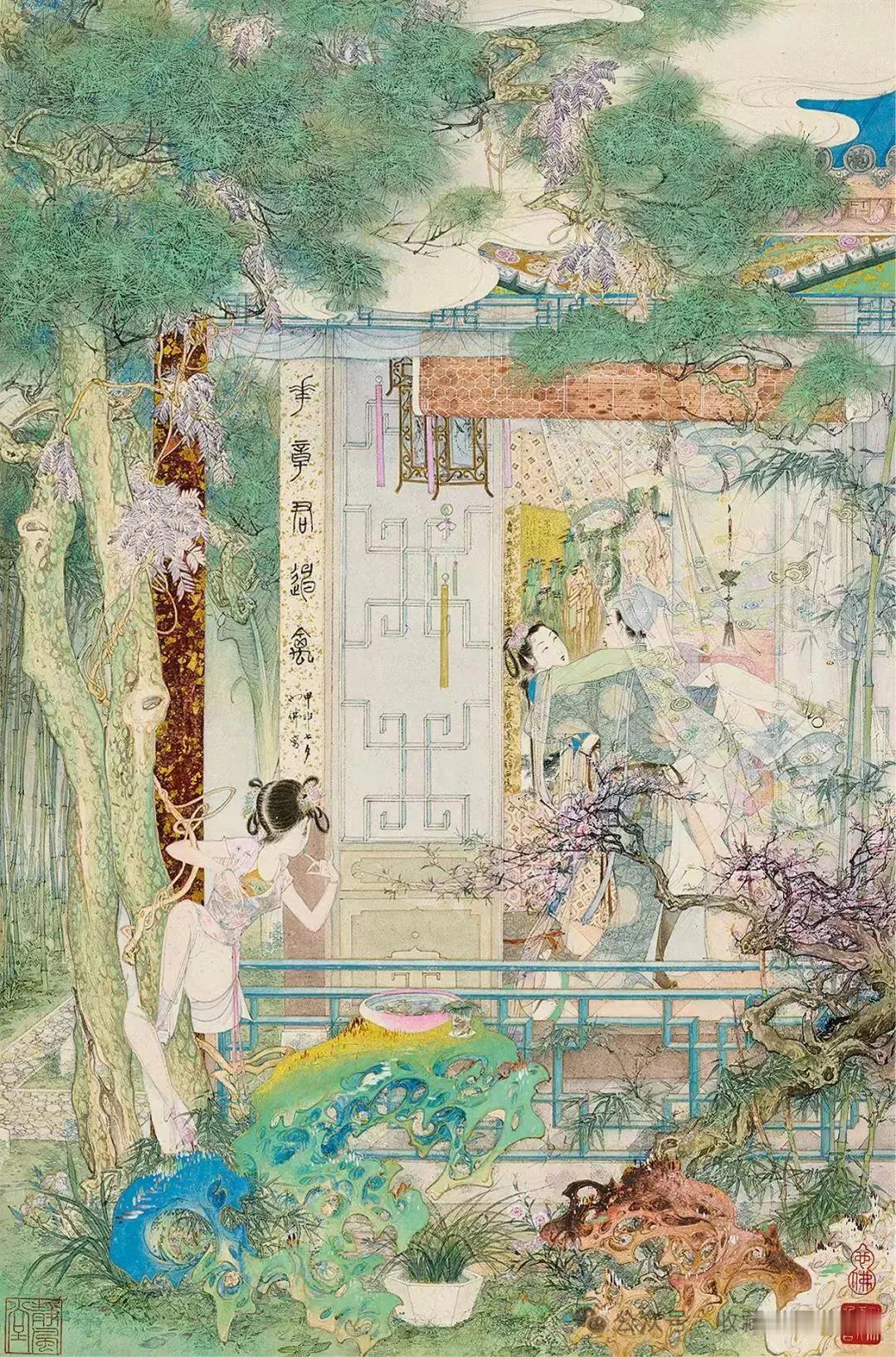看看一个平尺三百万的画是什么样的？