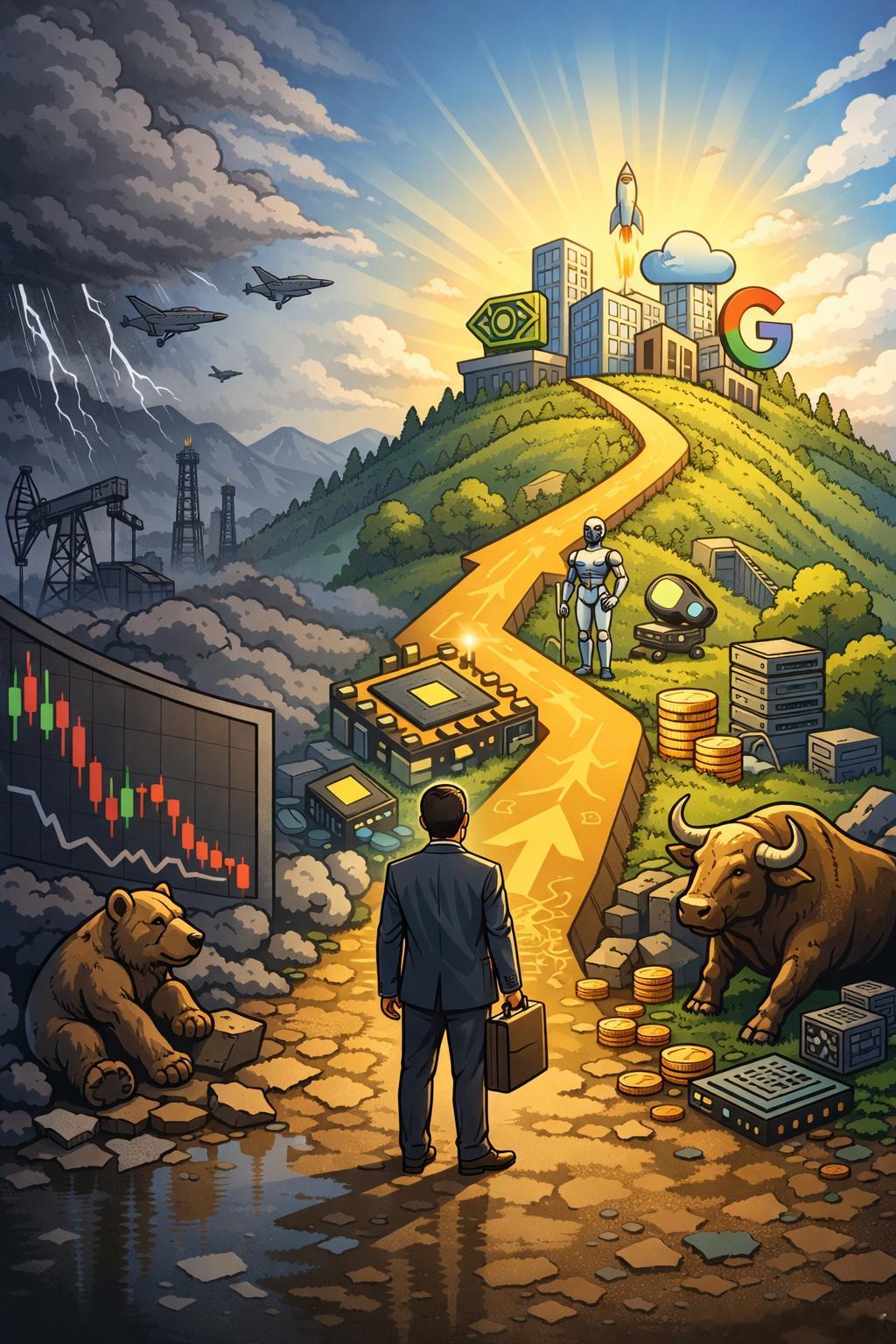 科技股的风，可能又要吹起来了当地缘冲突反复搅动市场情绪，很多人的目光还停留在中东