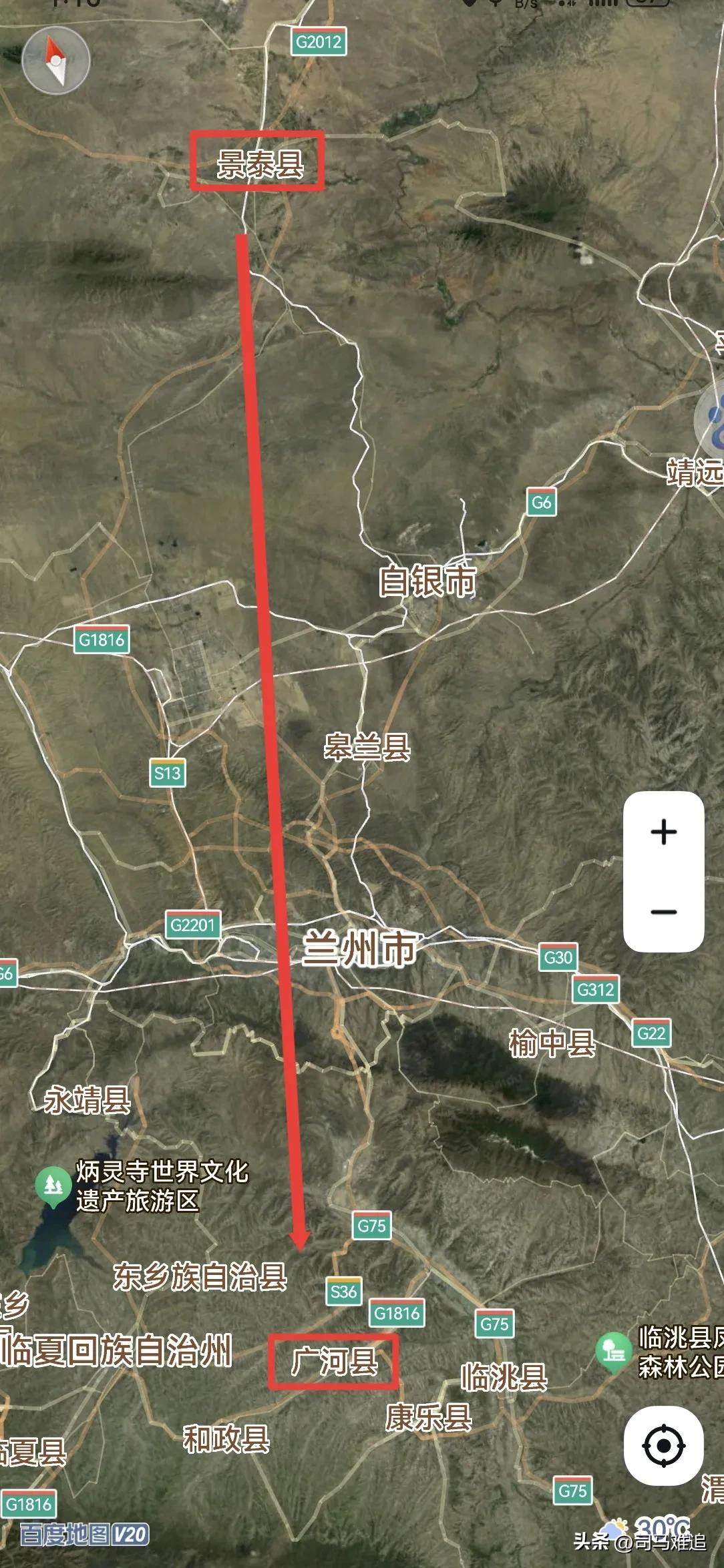 甘肃，从白银景泰县20到临夏广河县1是提拔重用吗？
景泰县，总面积5485平方公