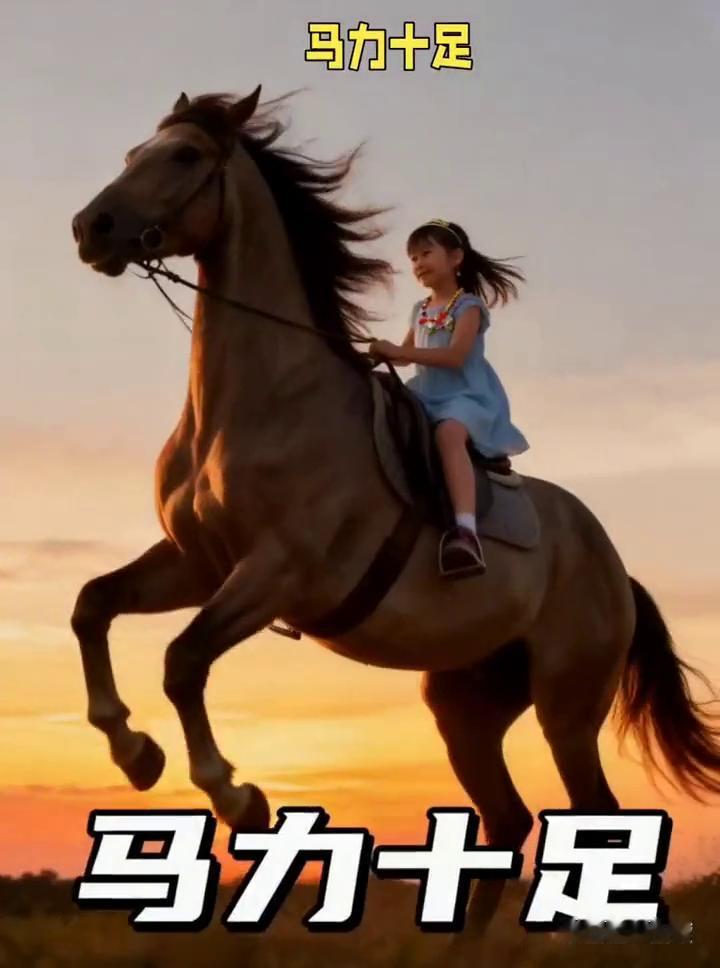 马年来了，马力十足。
迎接马年的到来，法力十足，马力十足。欢迎关赞评论并转发。