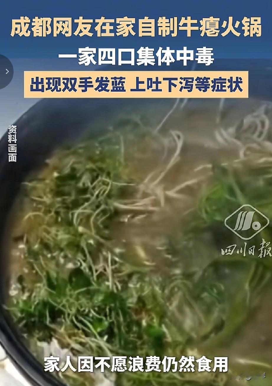 吃啥不好，非要吃牛“屎”！人类猎奇的手法还真是层出不穷啊！

今日吐槽:成都的张