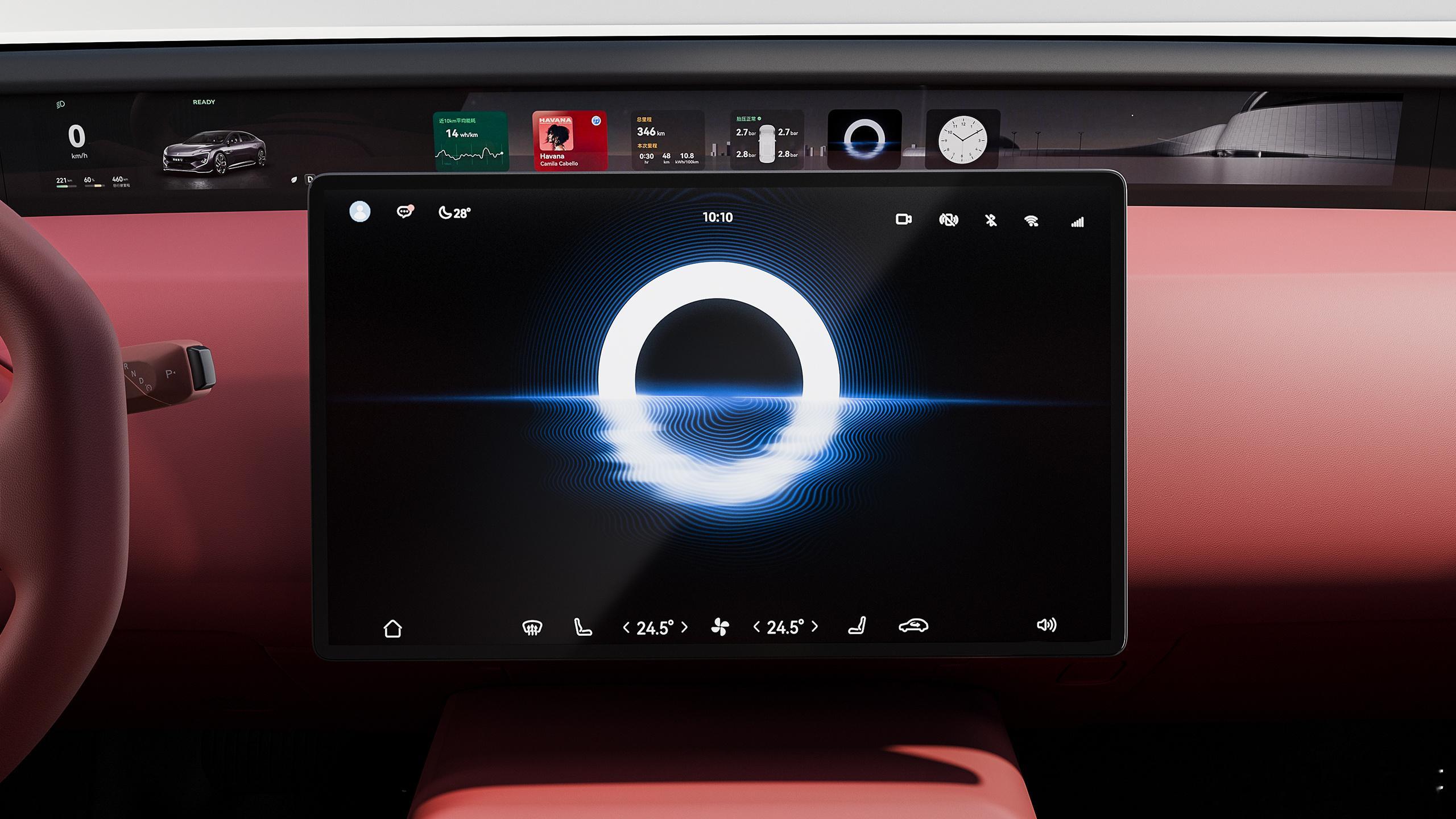 阿维塔发布新款阿维塔12内饰官图，给大家总结一下亮点车窗实体按键回归、方向盘新增