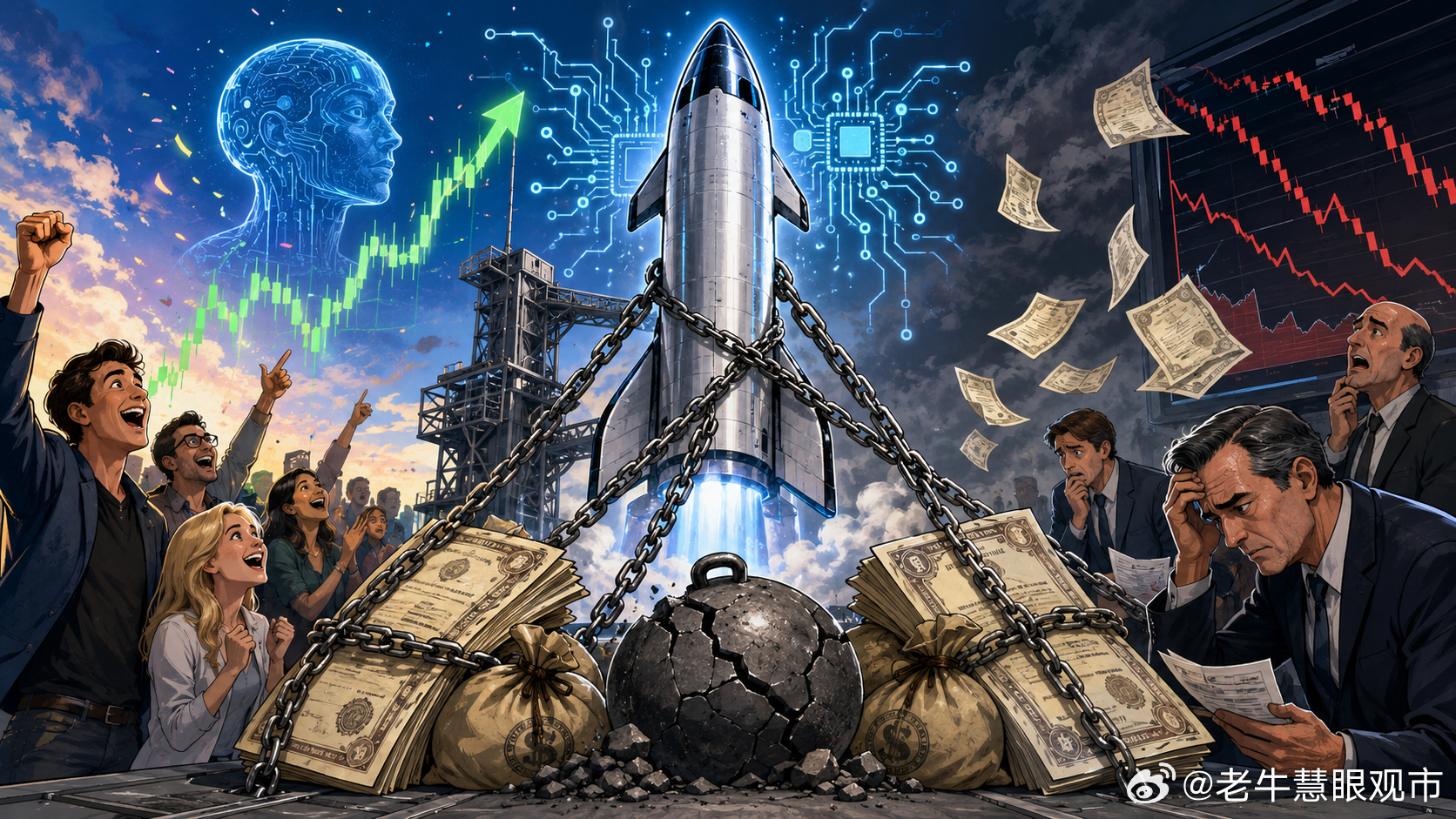 股票可以讲梦想，债券只认现金流：SpaceX天量发债为何48小时变脸SpaceX