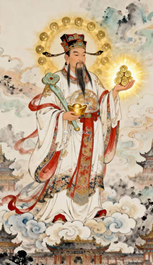 财神到🙏，开万里通畅求财之路，斩断漏财耗福羁绊，汇聚源源不断财源。岁岁稳步增收