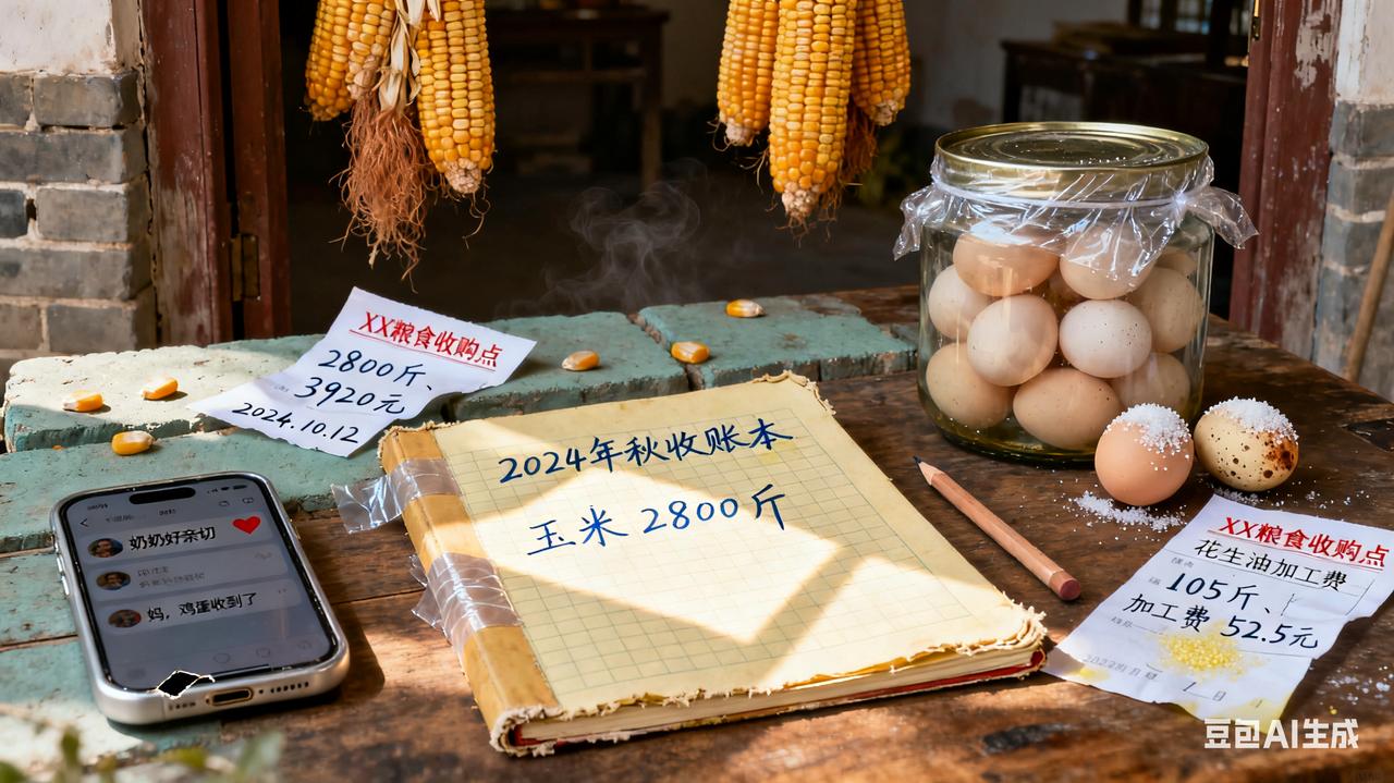 68岁农村奶奶晒“秋收账本”，13张照片刷爆朋友圈：原来这才是中国人最踏实的浪漫