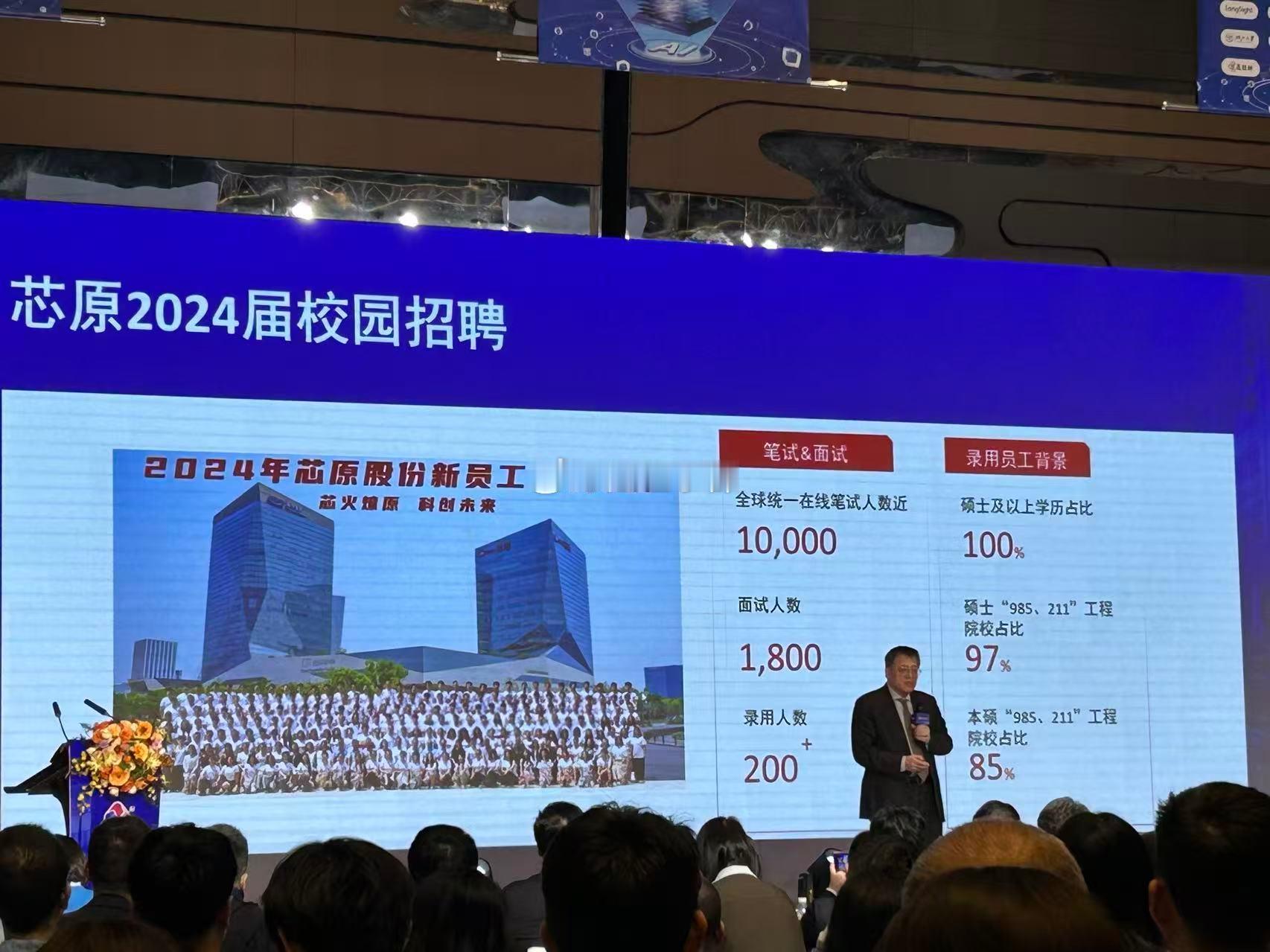 芯源招聘，100%都是硕士及以上 ​​​