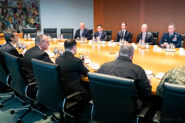 美乌最新一轮会谈结束 乌克兰总统弗拉基米尔·泽连斯基（Volodymyr Zel