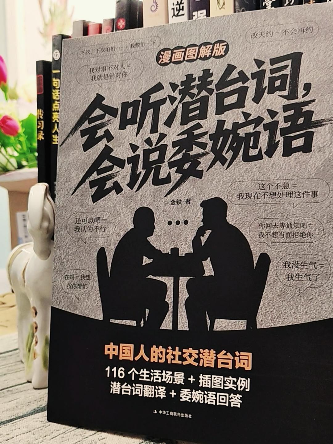 在这个情商高于智商的年代，行走江湖，居之必备《会听潜台词》