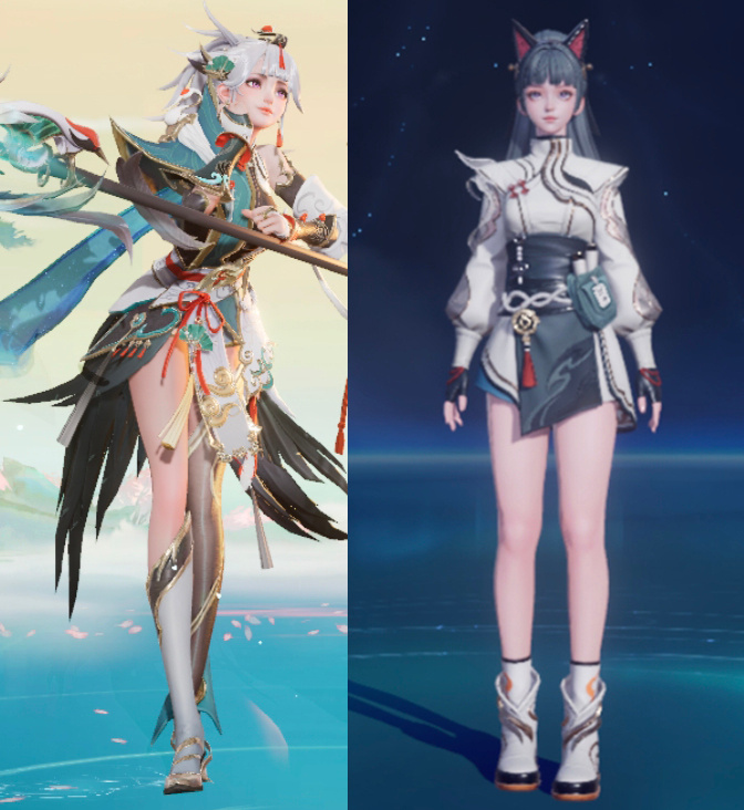 元流的新衣服，和云缨还挺搭配的王者荣耀 王者荣耀 ​​​