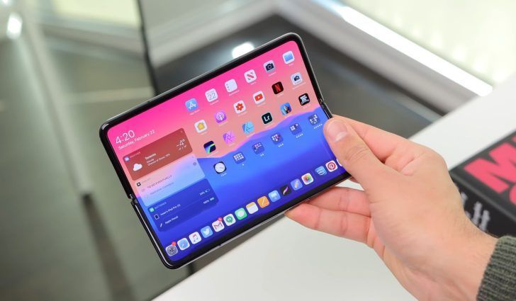 苹果折叠iPhone进入P1原型阶段 来点直接一点的，苹果的折叠手机还没那么上，