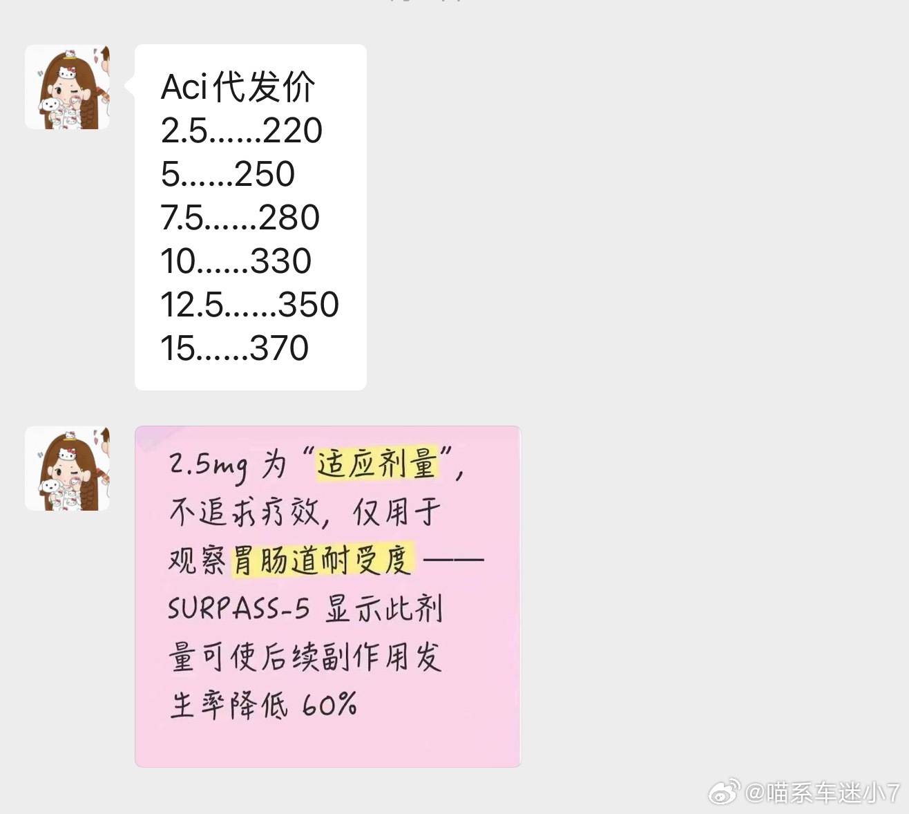 这是朋友圈在售卖的价格，高了还是低了？？真心想减肥，家人们说我敢不敢冲一下司美格
