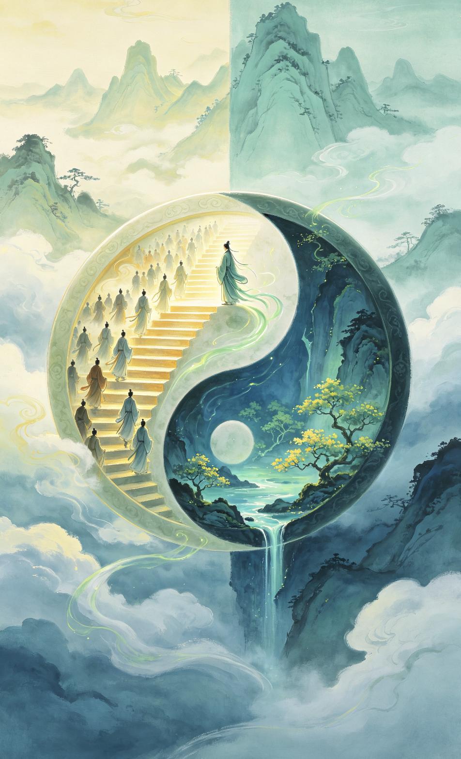 “反者道之动，弱者道之用”
从道家讲，你所抗拒的困局，答案全在反面。
真正困住你