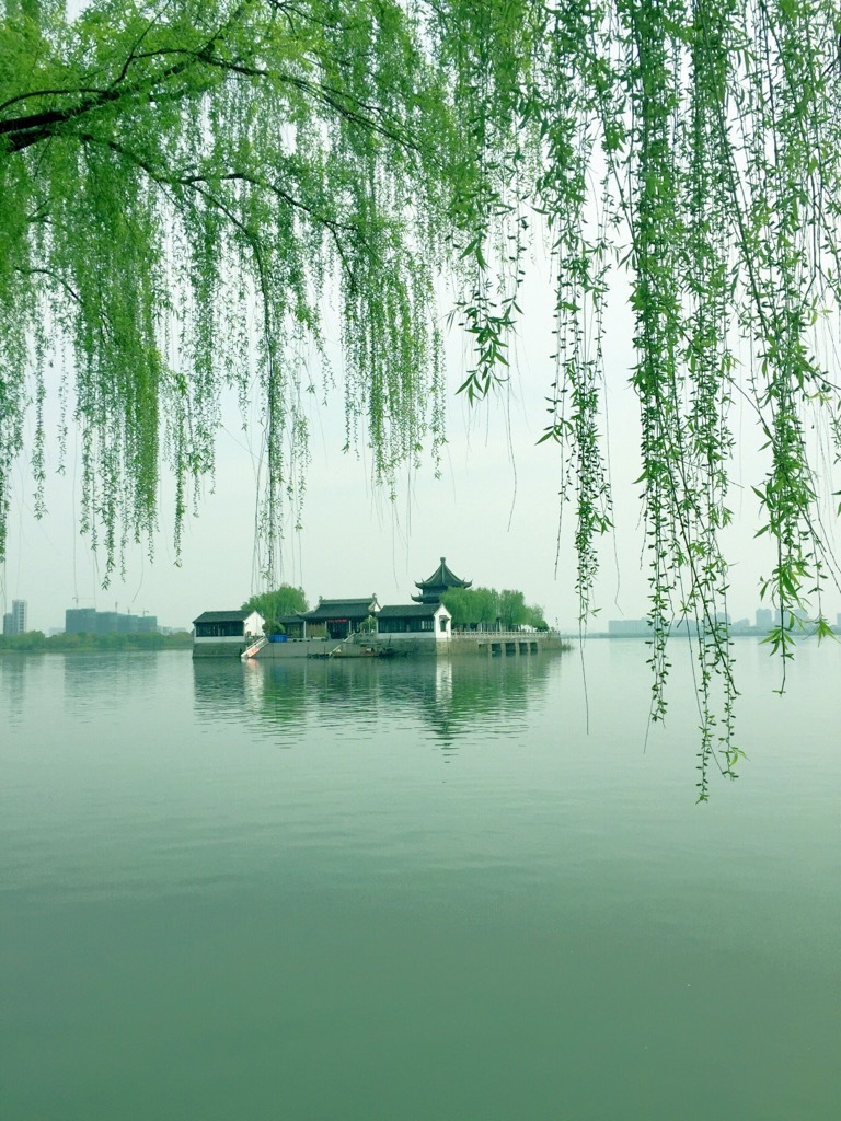 江南忆，最忆是杭州。晴方好，雨亦奇。 ​​​