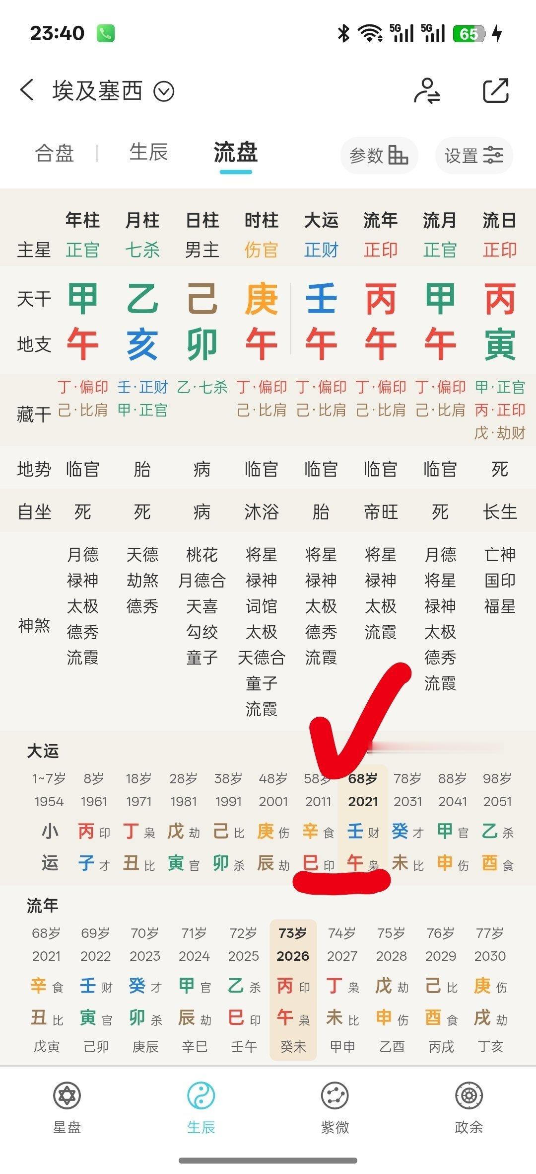 埃及总统塞西走火印运当选，当了三次埃及总统甲午年当选戊戌年连任癸卯年连任 