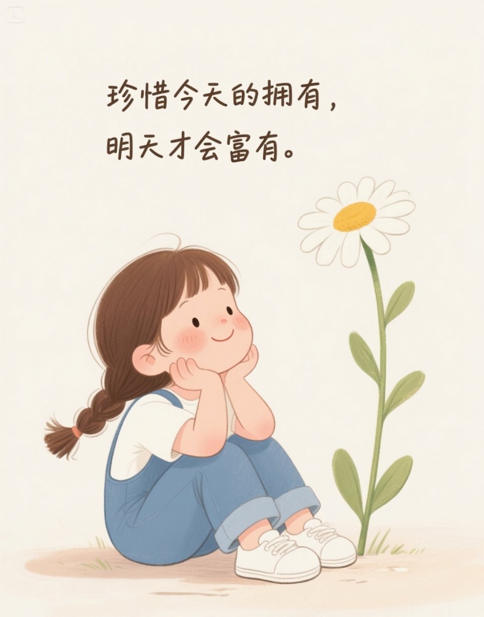 别急，在变好，余生很长，不必慌张，时间和我都在往前走。 ​​​