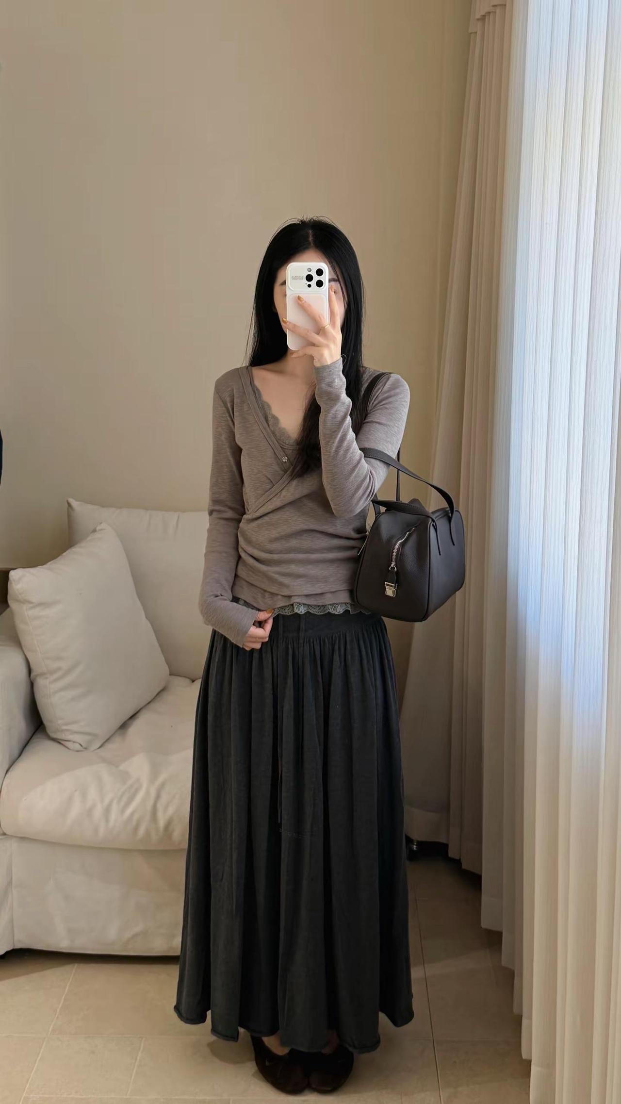 后知后觉又过了一个秋～韩系简约穿搭还得看我的 韩系通勤ootd 今日份韩女穿搭 