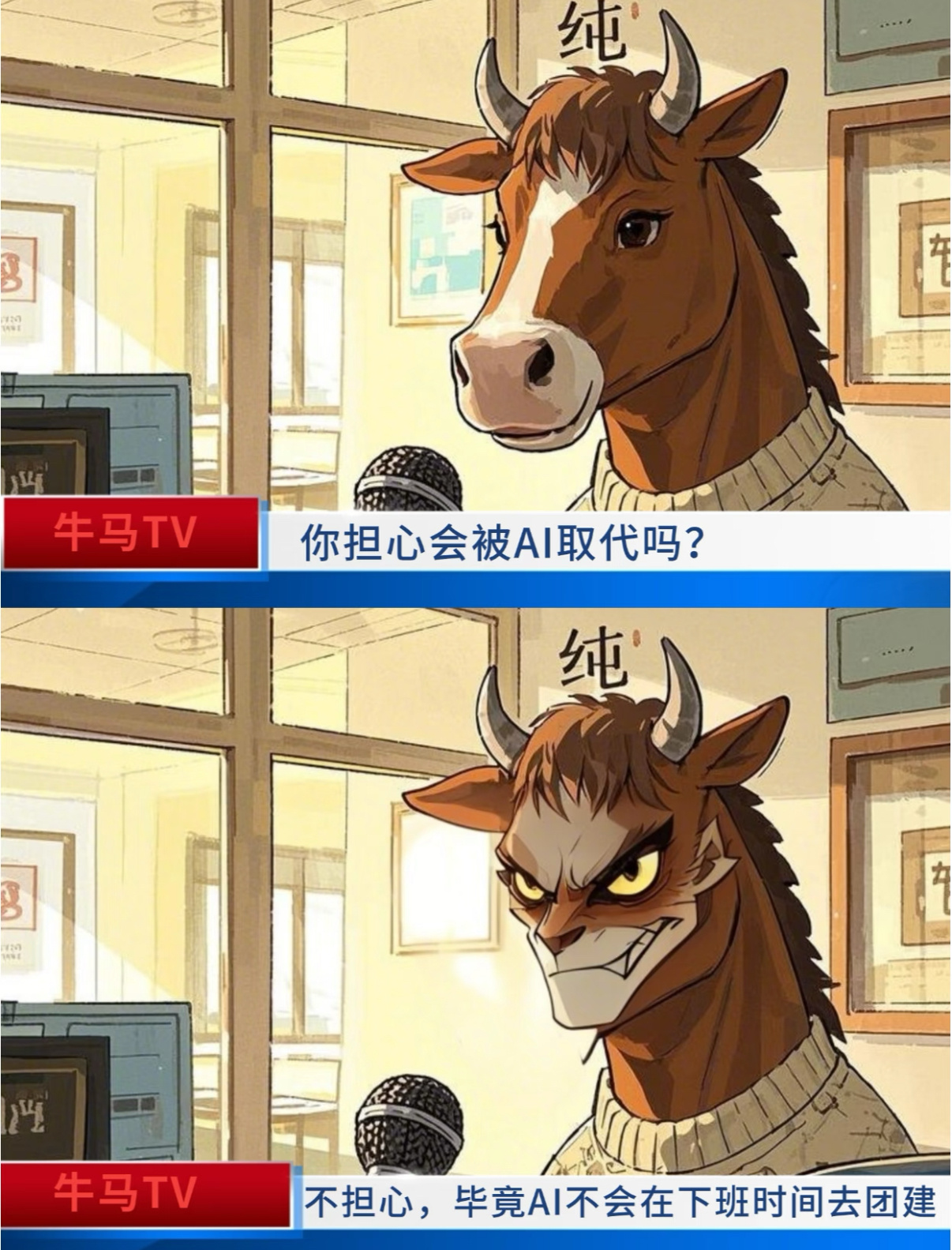 AI不能替代人类但可以逗笑人类试了好多AI工具后深有体会，它学不会人的细腻情绪，