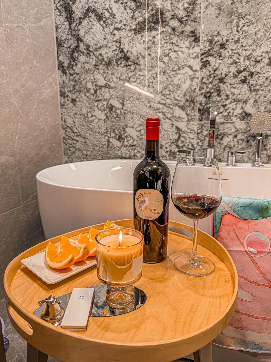 今天的泡澡🛁仪式感是西鸽给的！