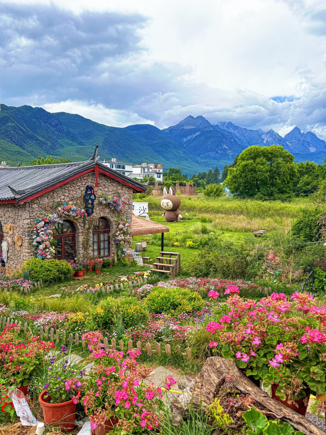📍丽江，邂逅雪山脚下的莫奈花园🌸