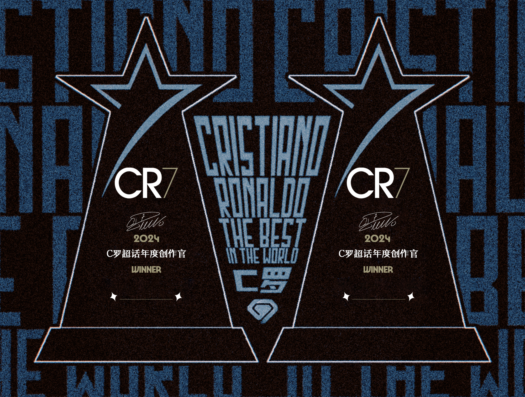 C罗超话年度创作官  ✦ 第二届2024❖C罗超话年度创作官评选开启，可以在评论