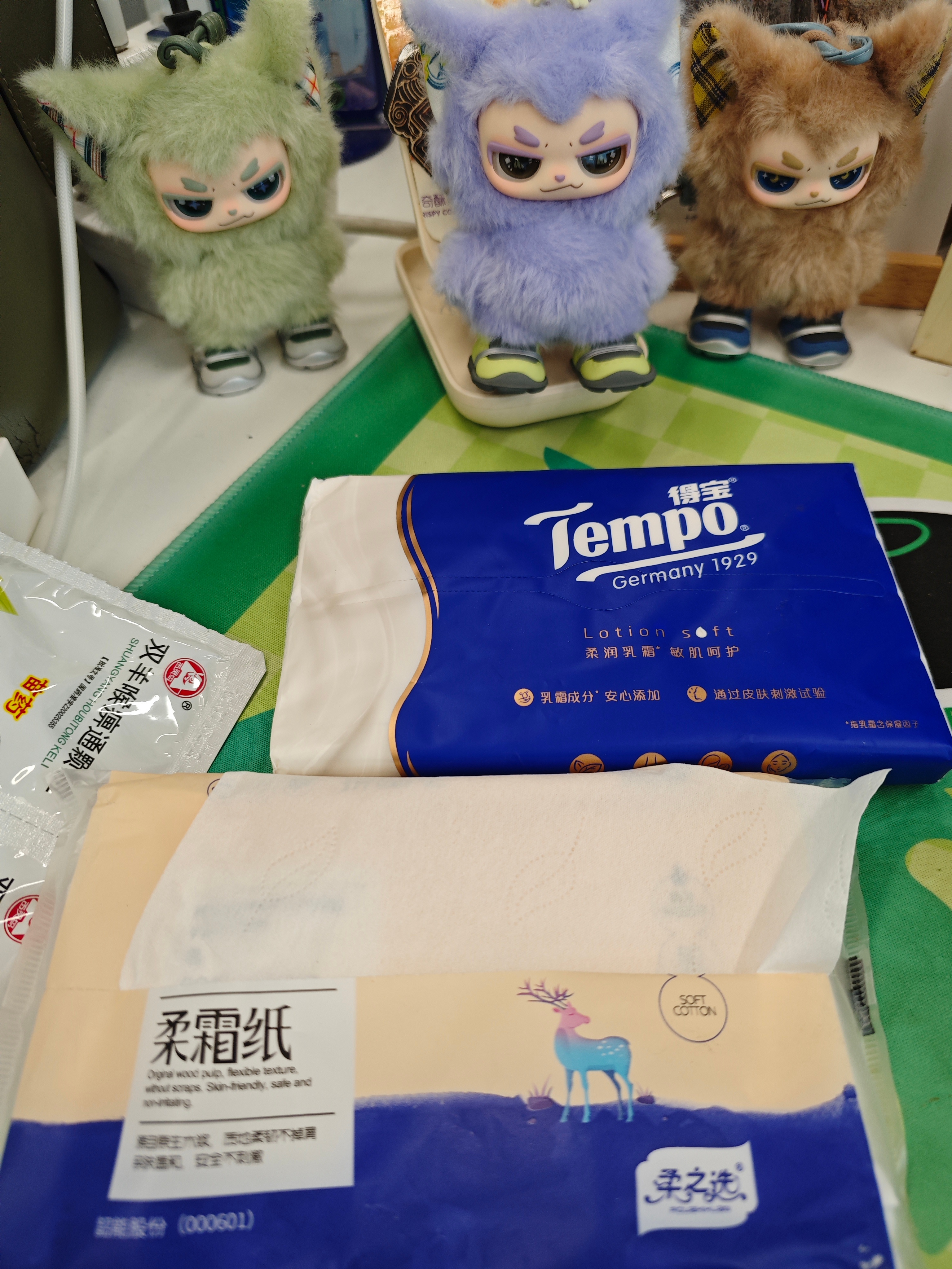 得宝这个柔霜纸不错，感冒鼻子没擦破💚王一博tempo得宝品牌代言人