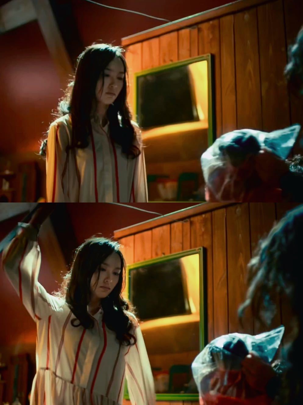 唐嫣你别演了我害怕 反派威胁孩子的瞬间，她的眼神狠得让人不敢直视，把护崽的决绝，