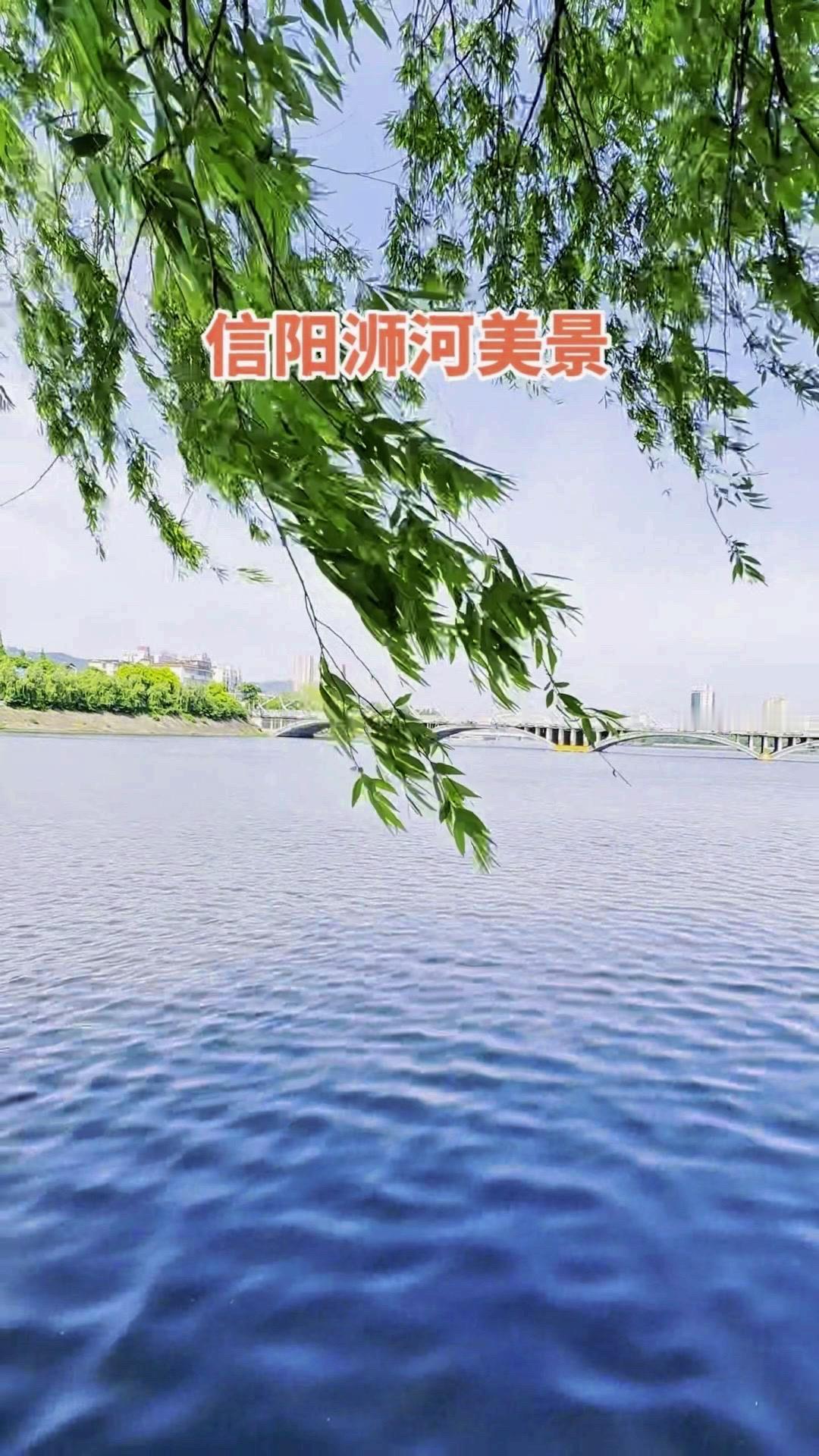 浉河如碧绿丝带，蜿蜒穿过信阳城区，灵秀与生机尽显。作为信阳母亲河，它滋养两岸土地
