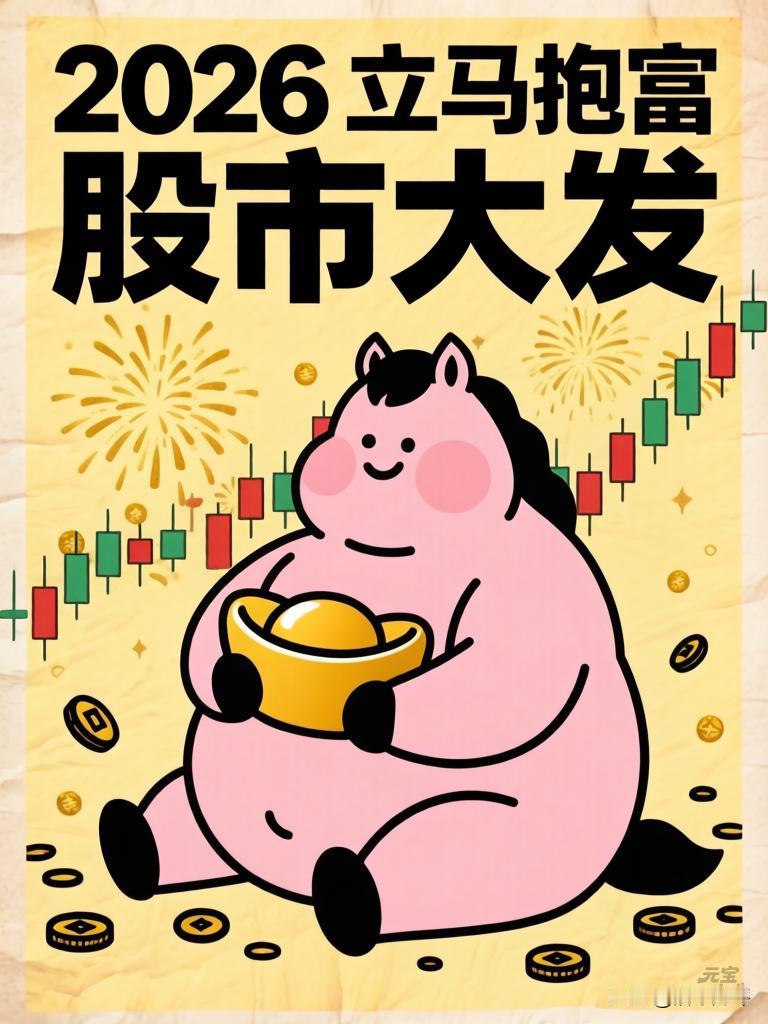 致各位股友、头条的粉丝们：
新年的冲锋号已经吹响，2026马年的战鼓正在擂动！在