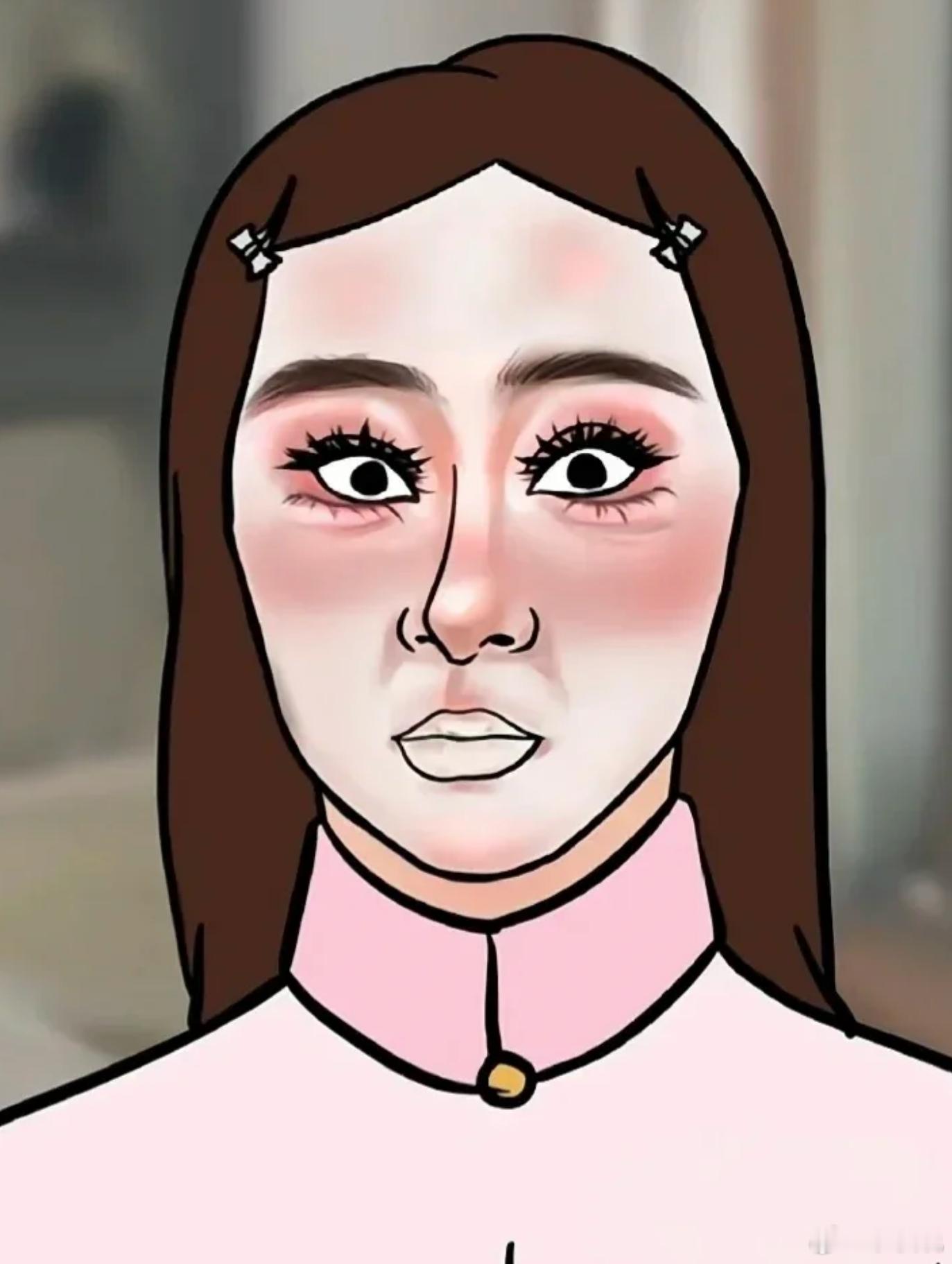 两种网红妆化法，谁来救救美妆行业[允悲][允悲] 