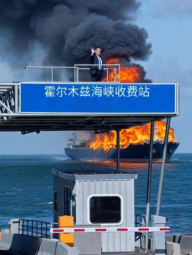 世界收费站站长！【川普：美国将被称为“军事 霍尔木兹海峡的守护者”(收费20%以