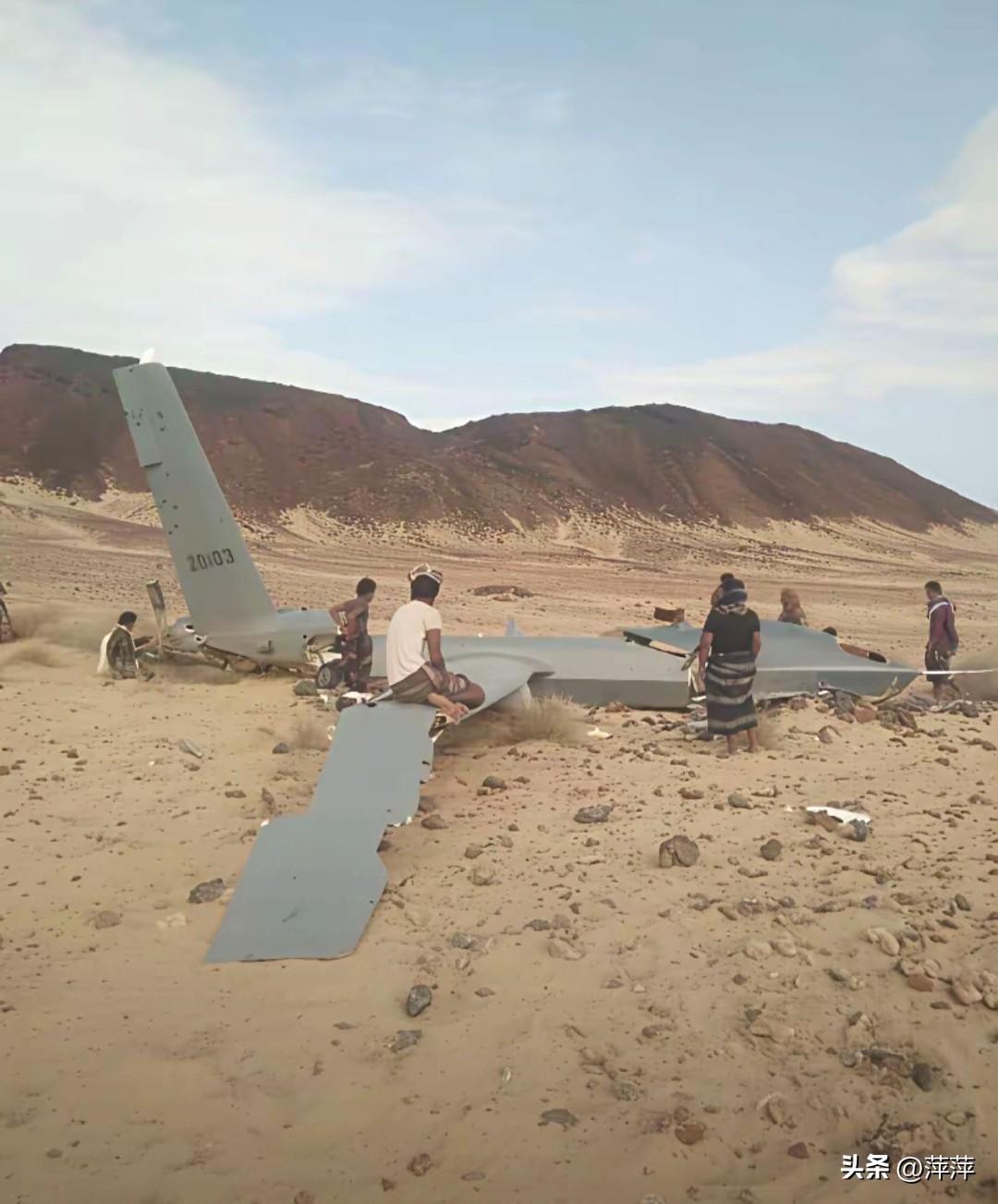 胡赛击落沙特的无人机