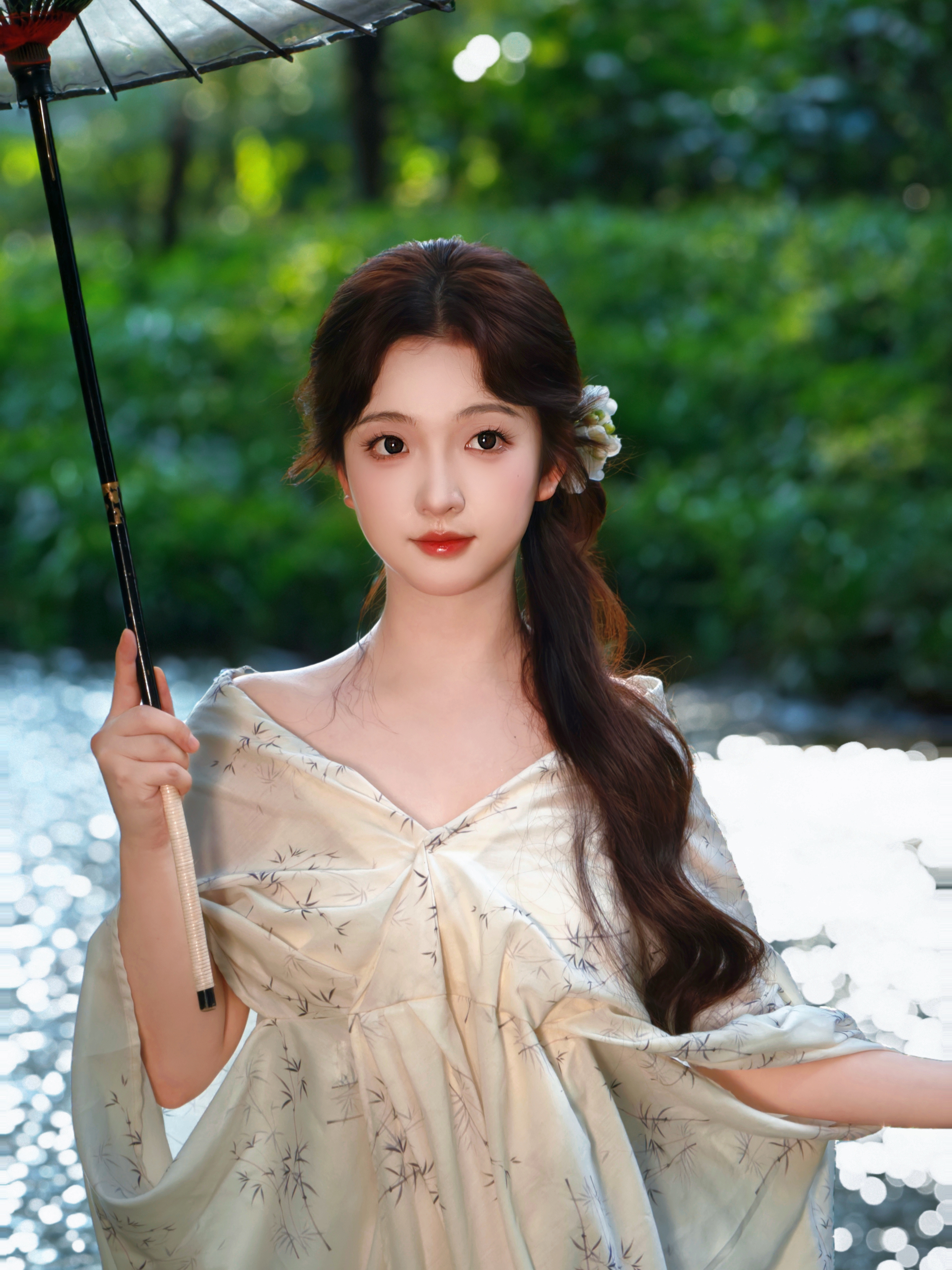 你撑把小纸伞，叹姻缘太婉转🍃 ​​​