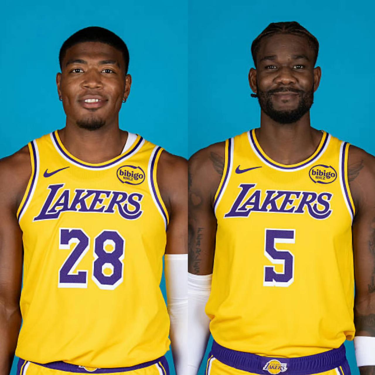 詹姆斯回归让八村打替补就可以解决这个问题了！

据统计：八村和艾顿的内线组合，打