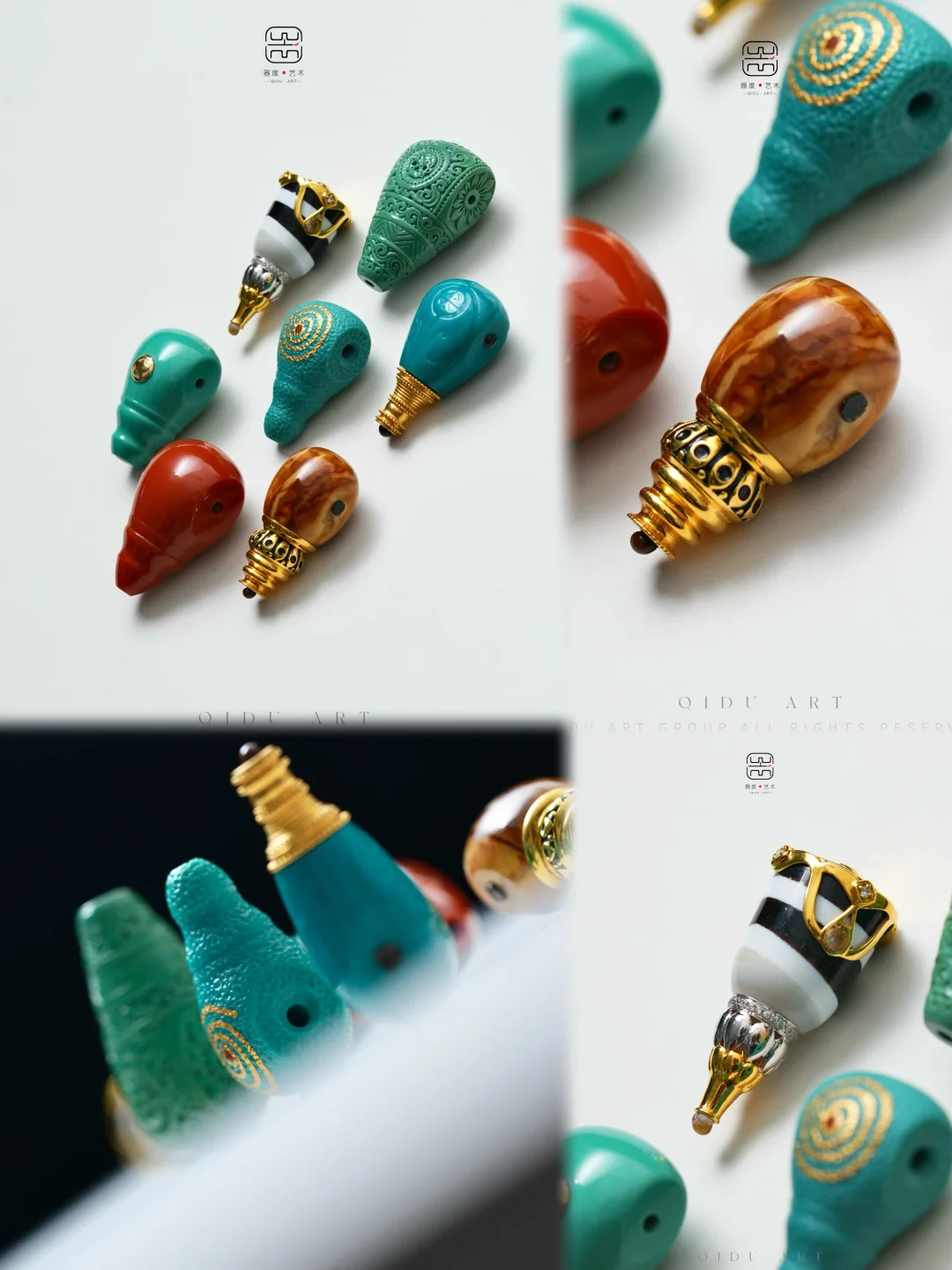 漂亮三通🤓文玩手串的灵魂浇给❗️