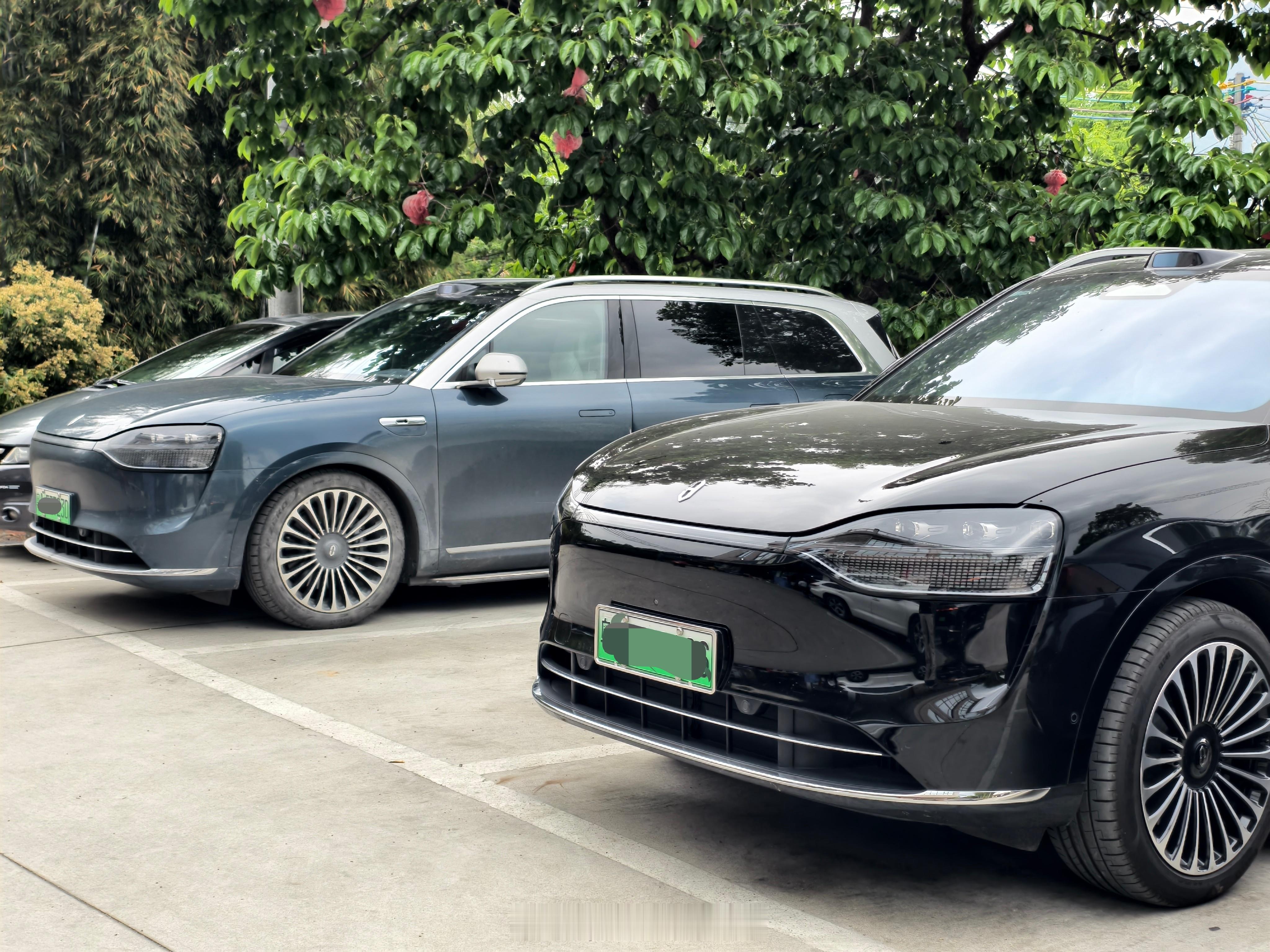 这就是50万级销冠的魅力吗问界M9能见度着实太高，上周在增城农庄吃饭，门口就停着