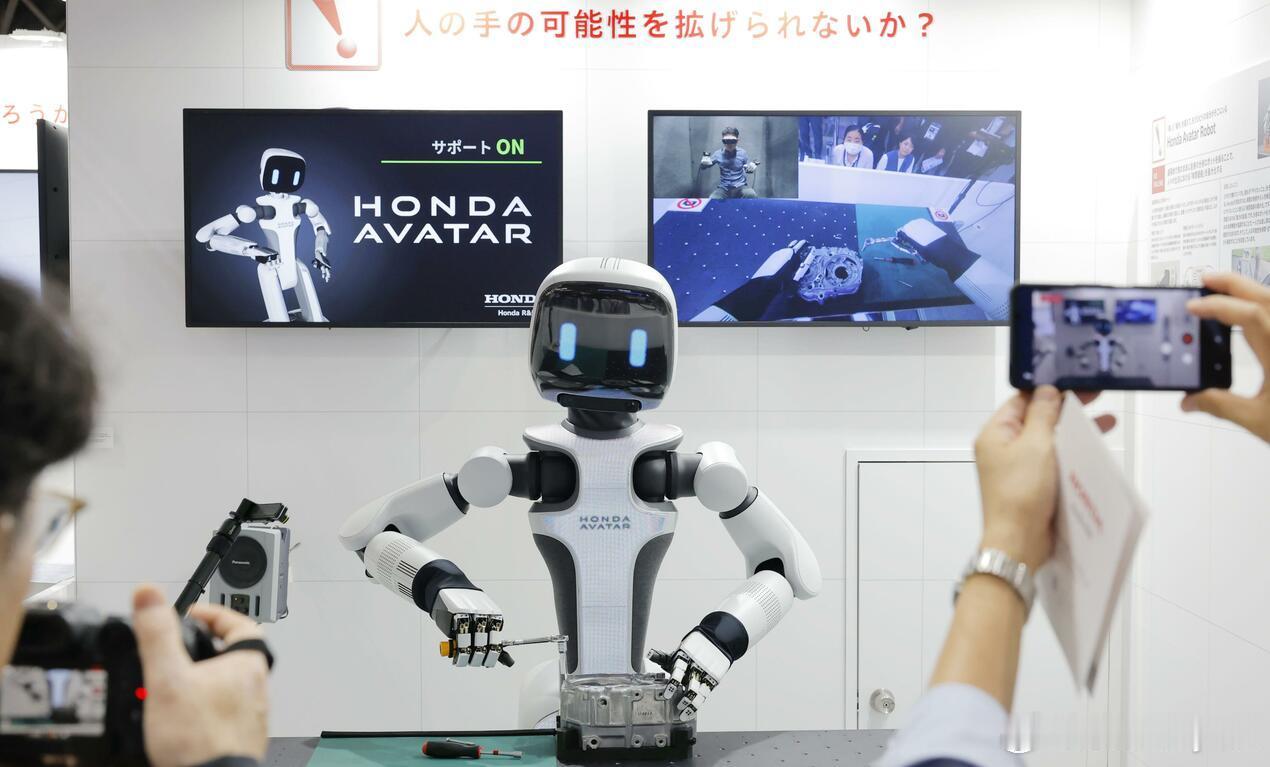 本田在CEATEC 2026展示远程操控机器人 灵巧度媲美人手海外新鲜事 在日本