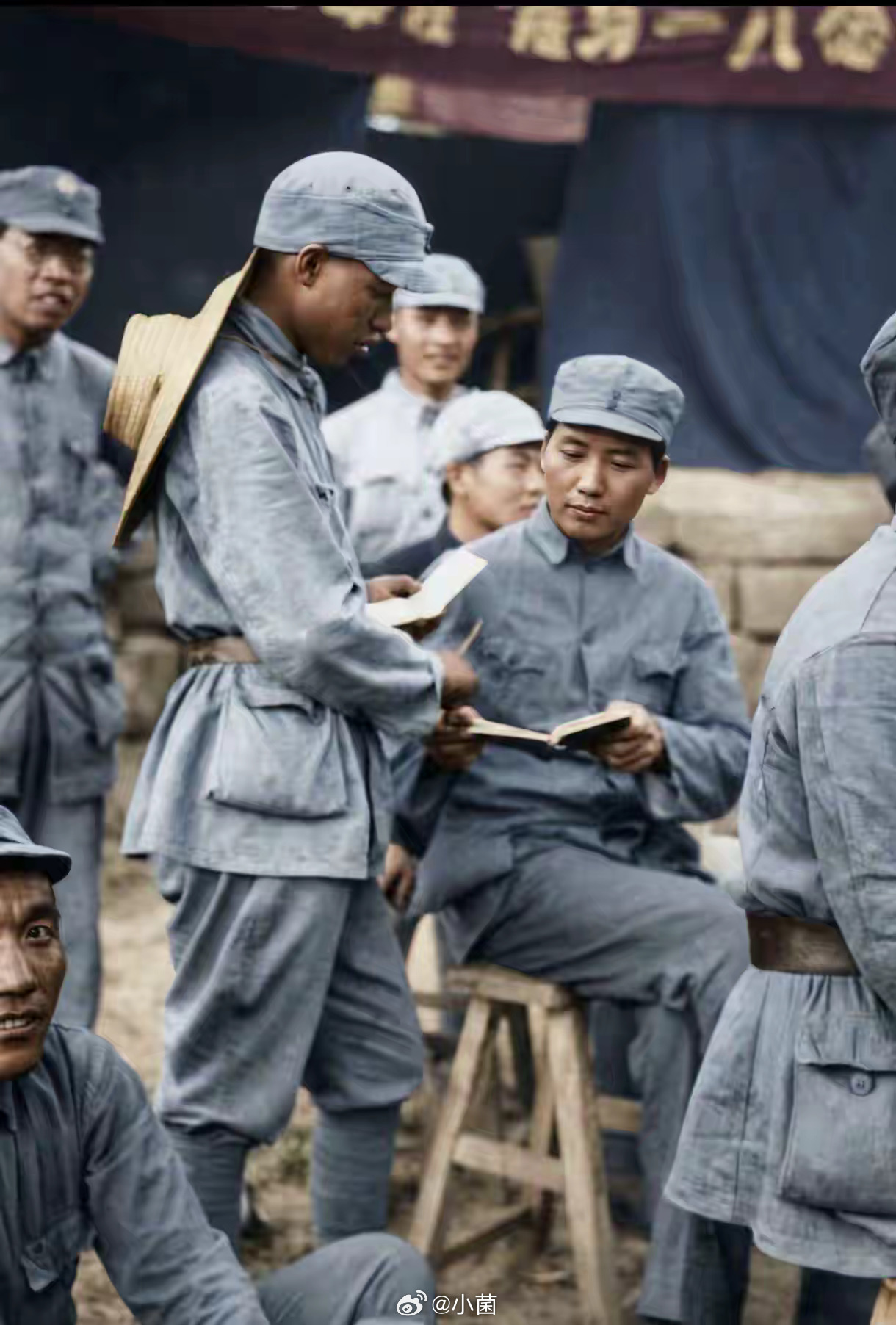 在延安时期，穿军装的毛主席，帅啊！ 