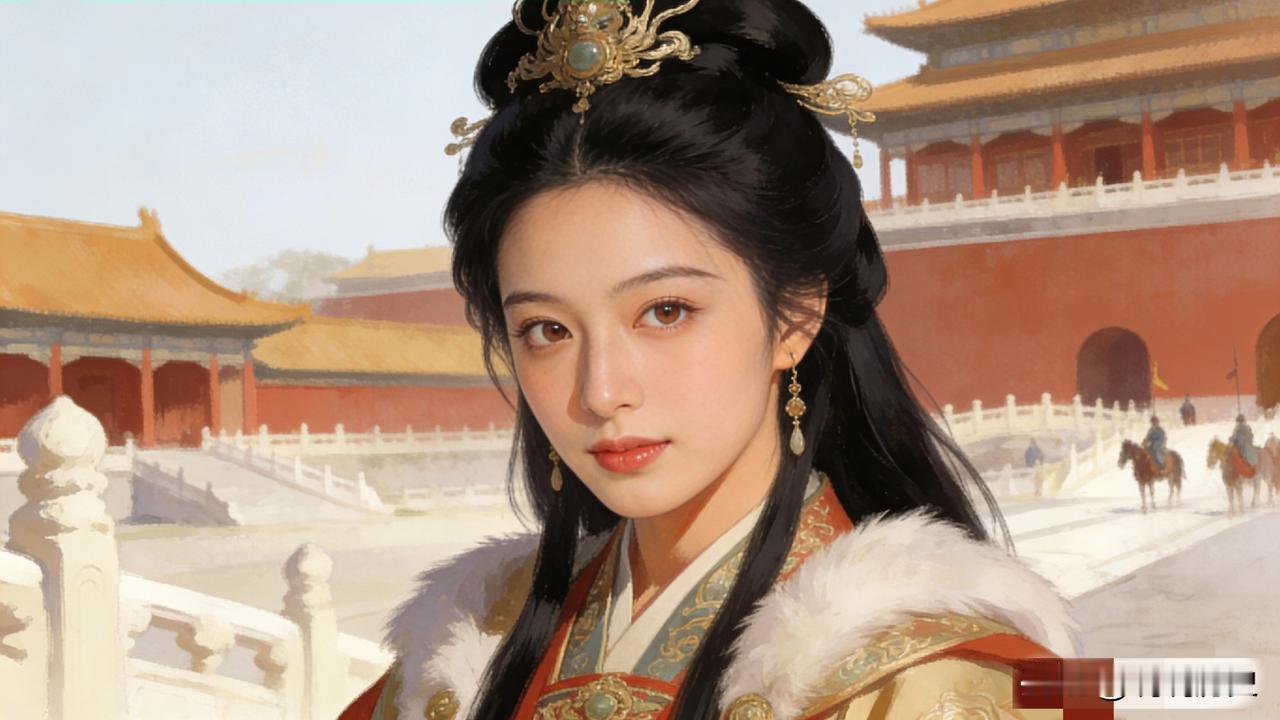 王昭君21岁时，丈夫刚去世，继子就冲进帐篷一把搂住她。王昭君瑟瑟发抖，气得打了他