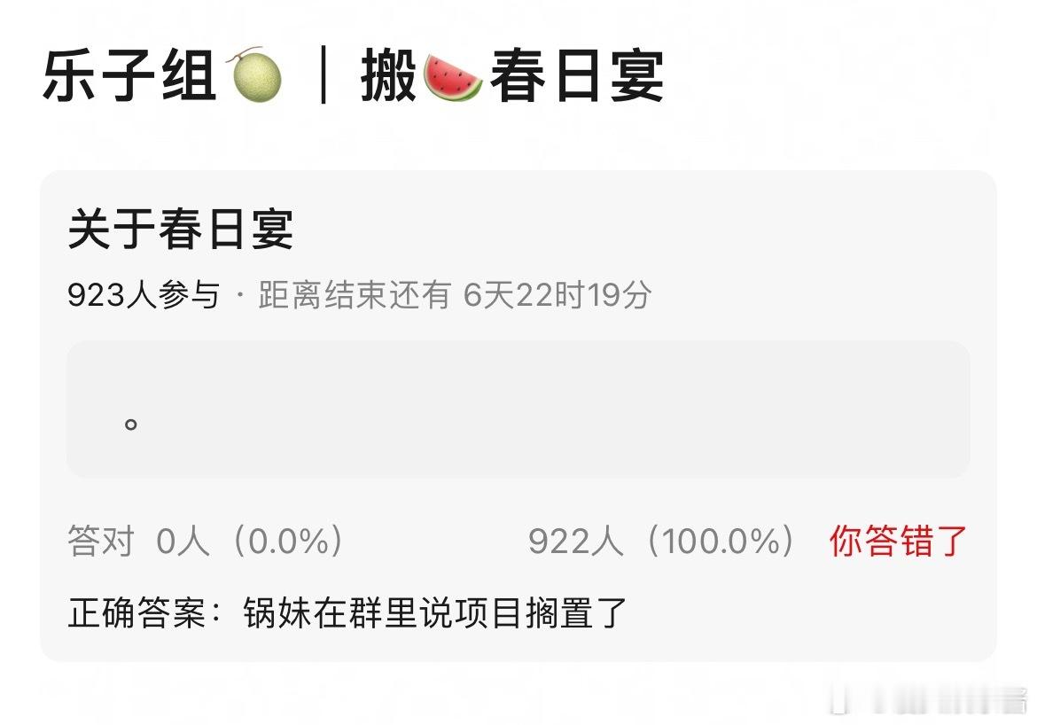 王安宇、章若楠《春日宴》项目搁置了 