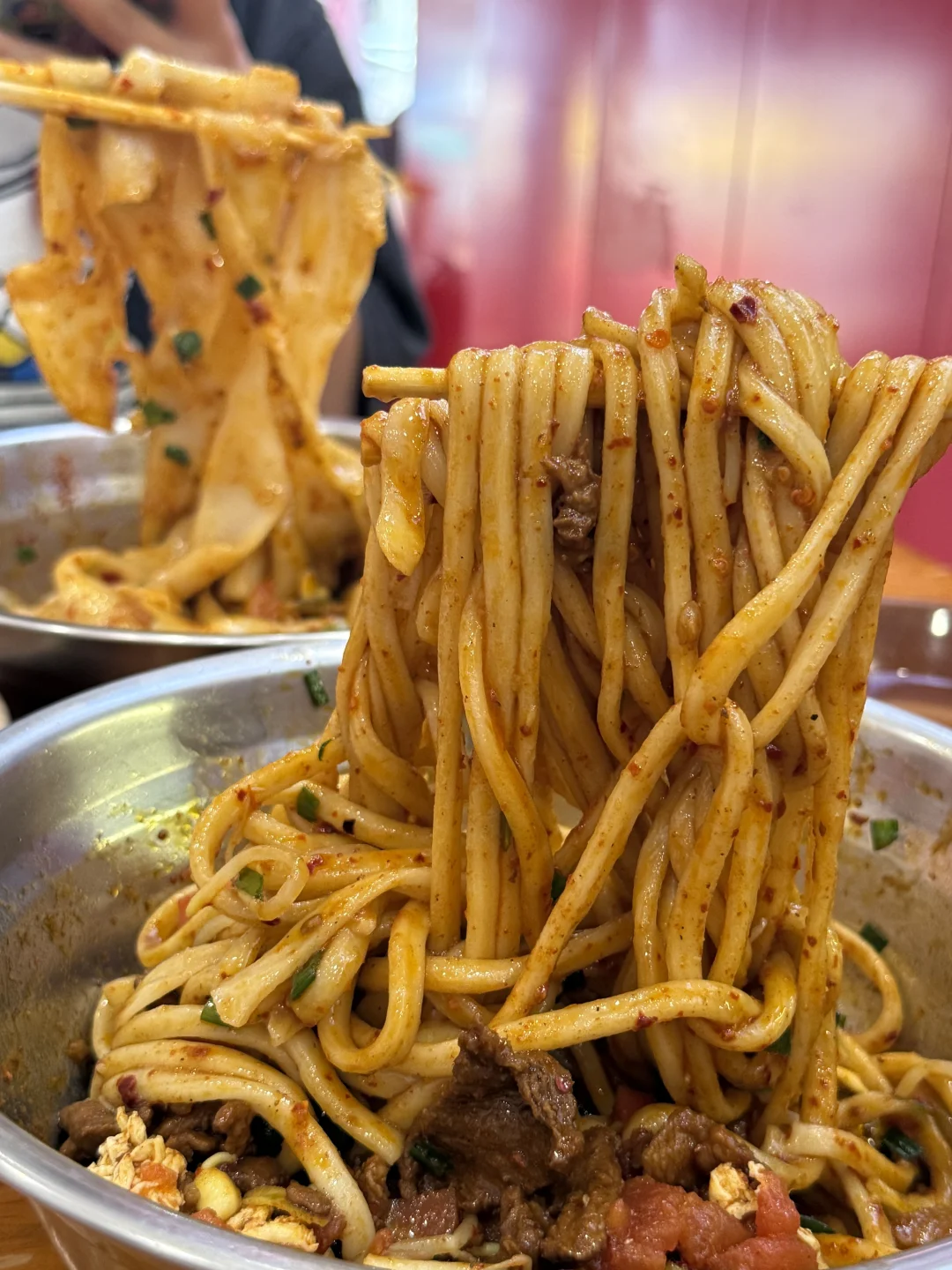 这碗油泼面！缓解了我对西安90%的想念！