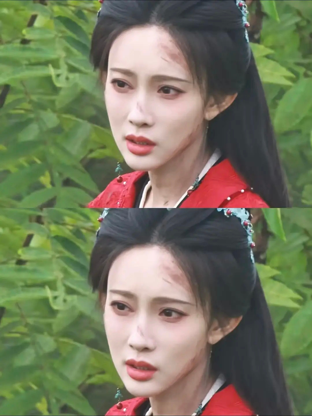 瘦瘪了瘦嘬腮了 ​​​