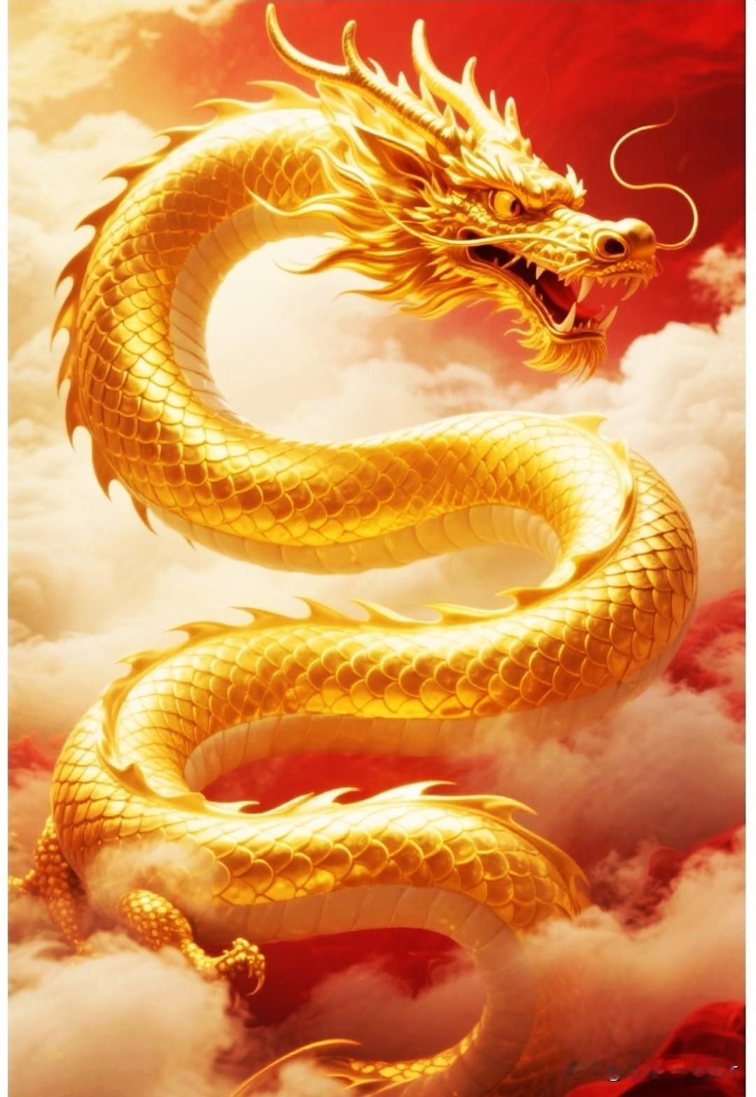 金龙送瑞，岁岁安康。