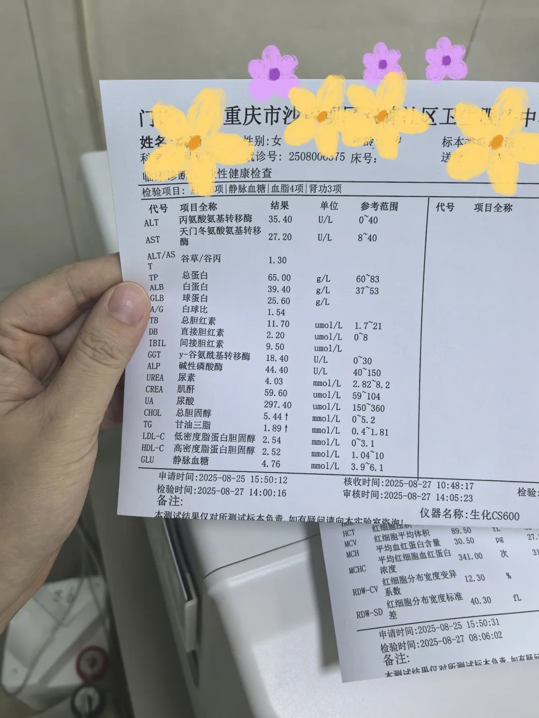 孕21周查血结果，血糖挺好，血红蛋白下降了